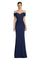 Formal Dresses Beaded Evening Long Formal Fitted Dress Midnite