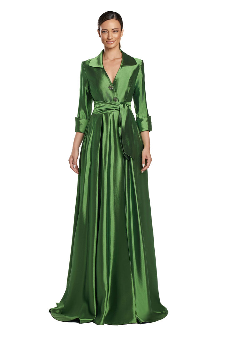 Alexander by Daymor 2067F24Evening Long Formal Slit A Line Dress