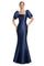 Formal Dresses Long Mermaid Formal Evening Dress Navy