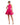Cocktail Dresses Short Halter Bubble Hem Cocktail Mini Dress Fuchsia