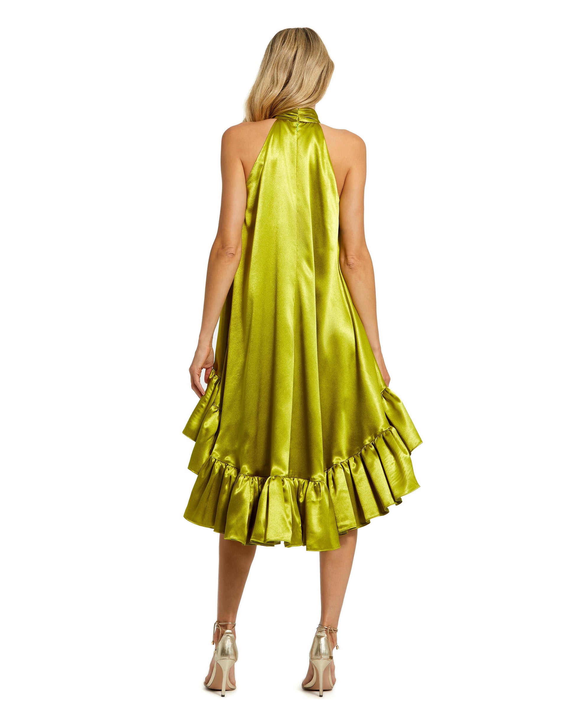 Mac Duggal 20711 High Low Ruffle Cocktail Dress