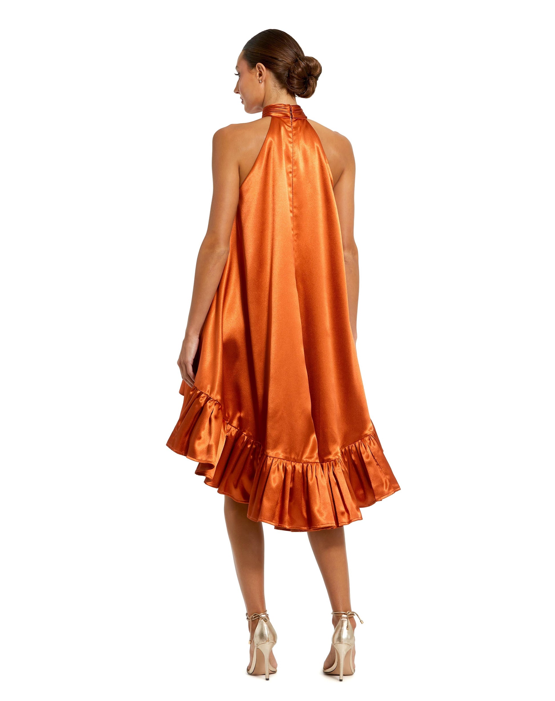 Mac Duggal 20711 High Low Ruffle Cocktail Dress