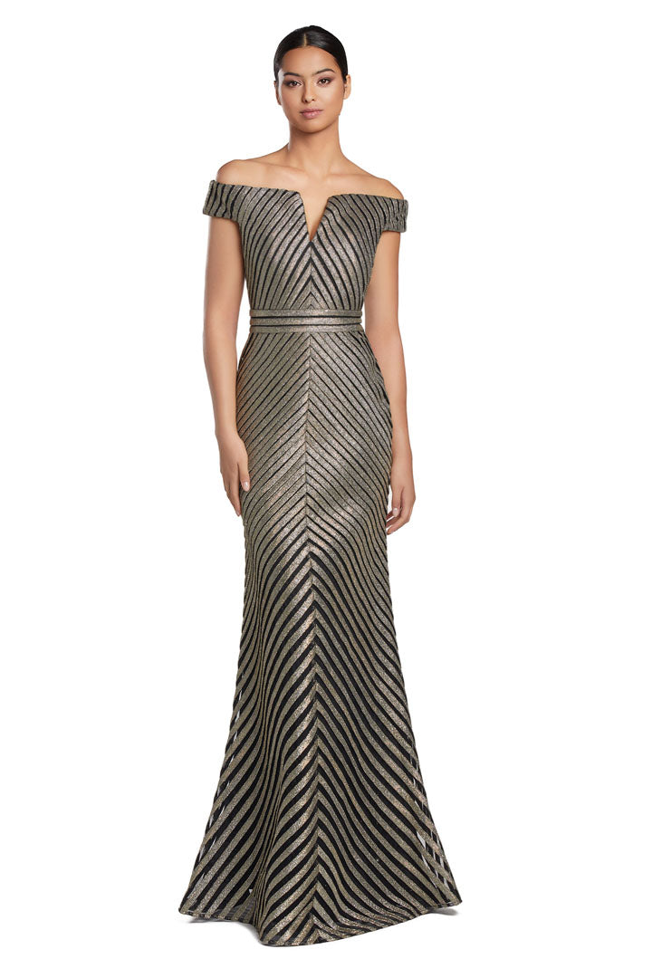 Alexander by Daymor 2076F24 Fitted Long Formal Evening Prom Dress