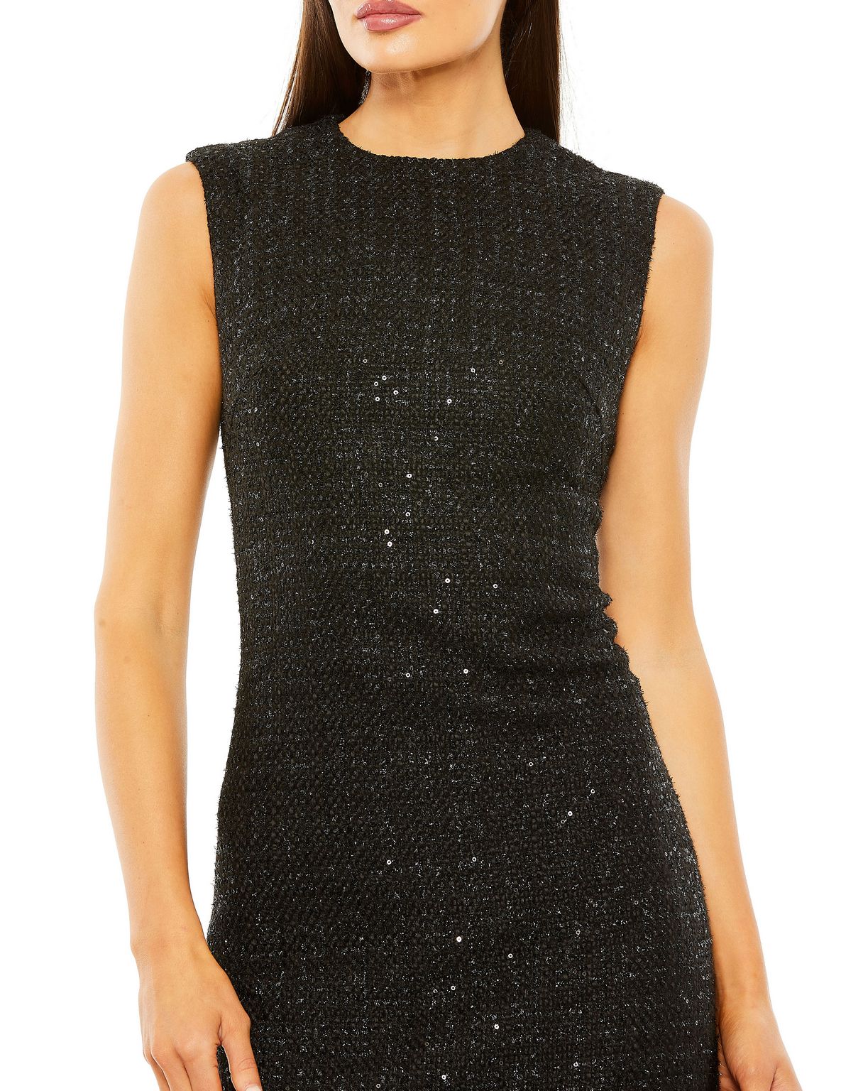Mac Duggal 20784 Short Feather A Line Cocktail Mini Dress