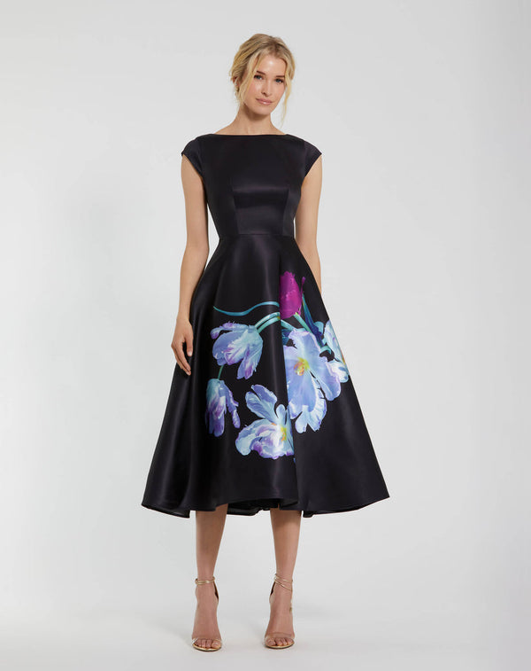 Mac Duggal 20995 Black Multi 8 Sale