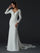 Wedding Dresses Fitted Long Wedding Simple Dress Off White