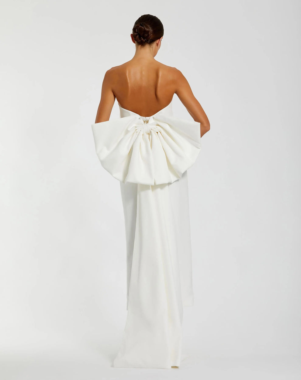 Prom Dresses Long Formal Fitted Evening Prom Dress Mac Duggal 21108 Ivory