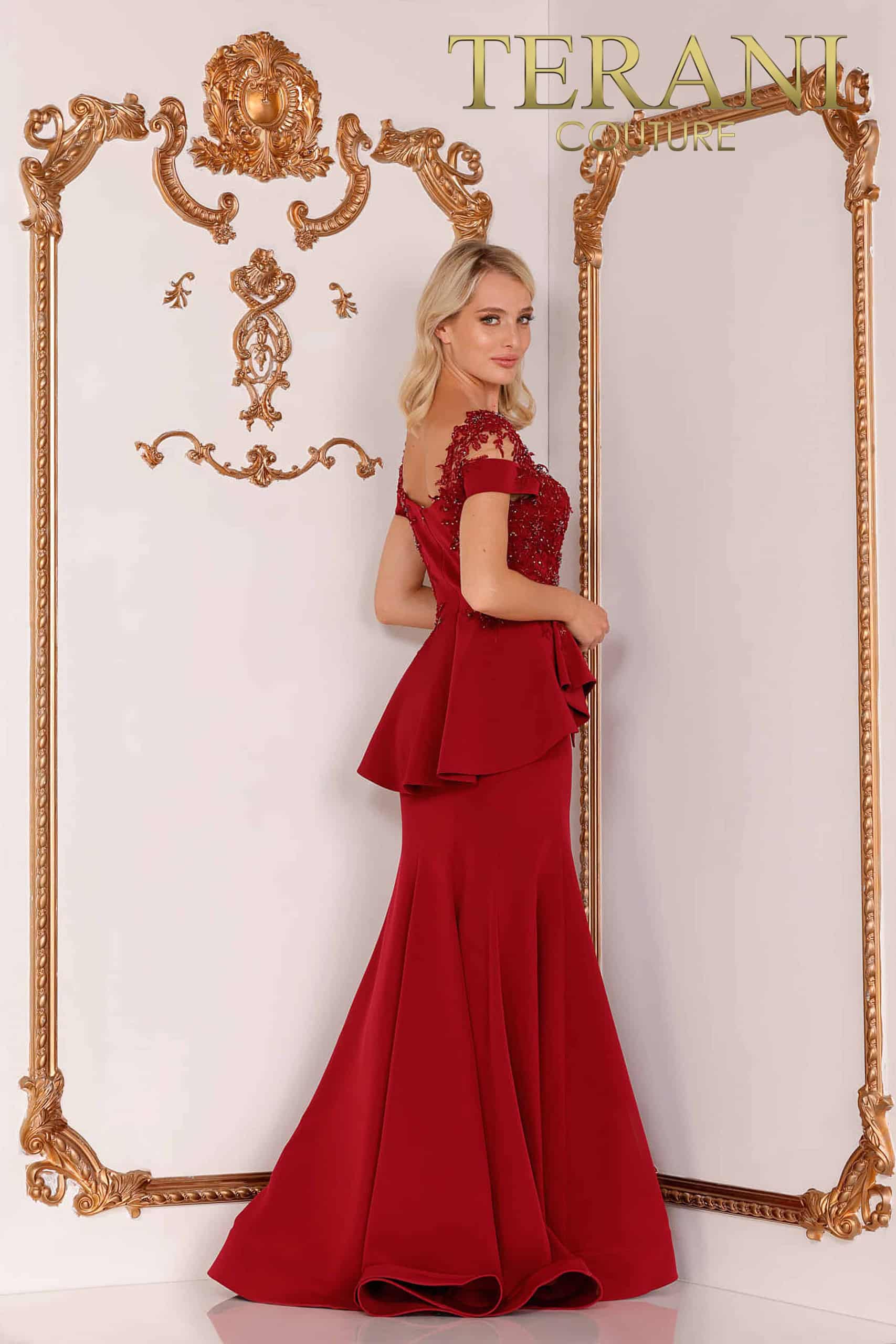 Terani Couture Long Formal Evening Dress 2111M5262 - The Dress Outlet
