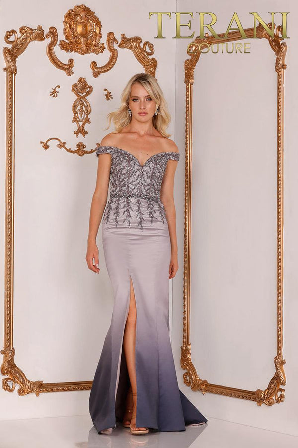 Terani Couture 2111M5281 Long Formal Fitted Dress