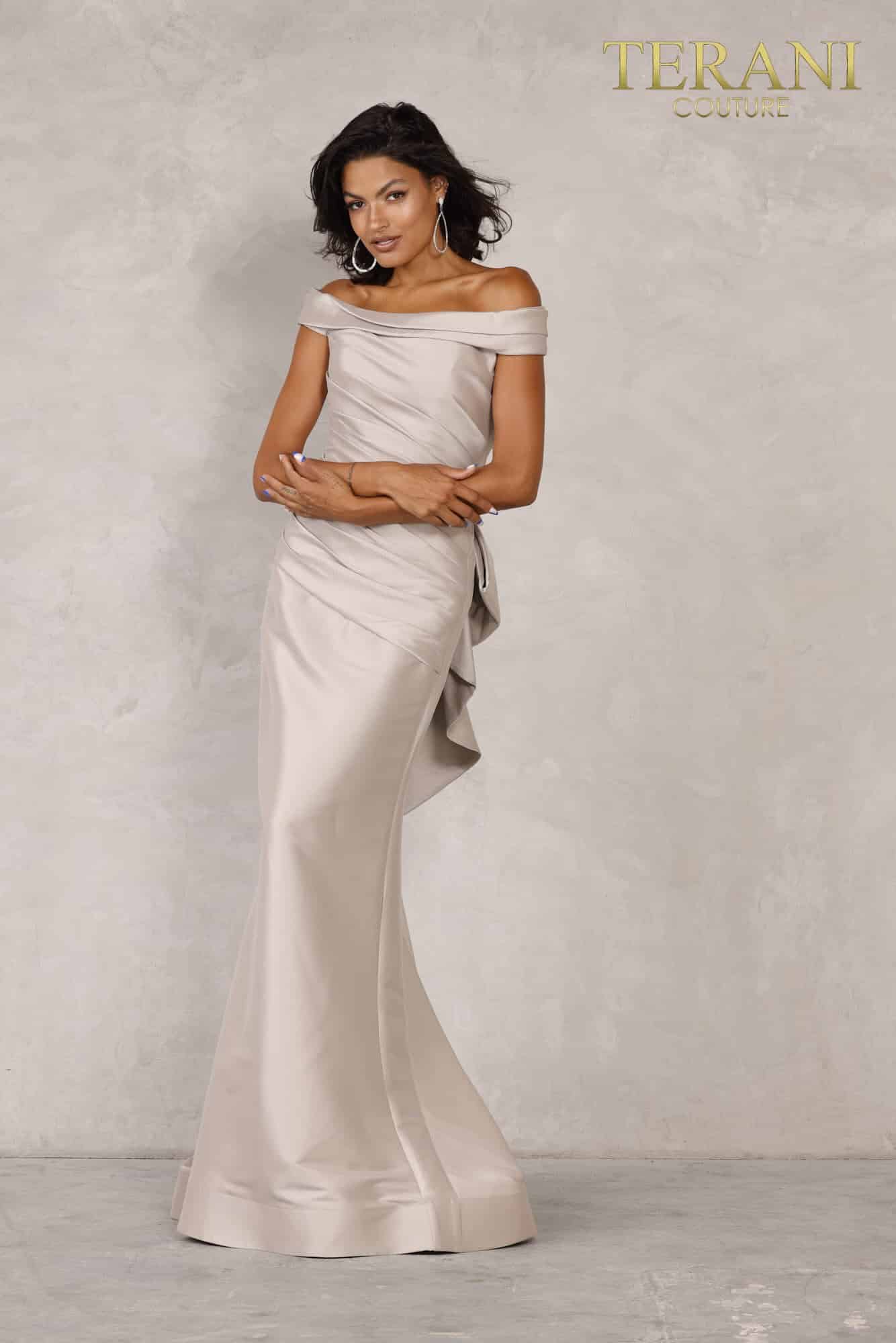 Terani Couture Long Formal Evening Dress 2111M5299 - The Dress Outlet