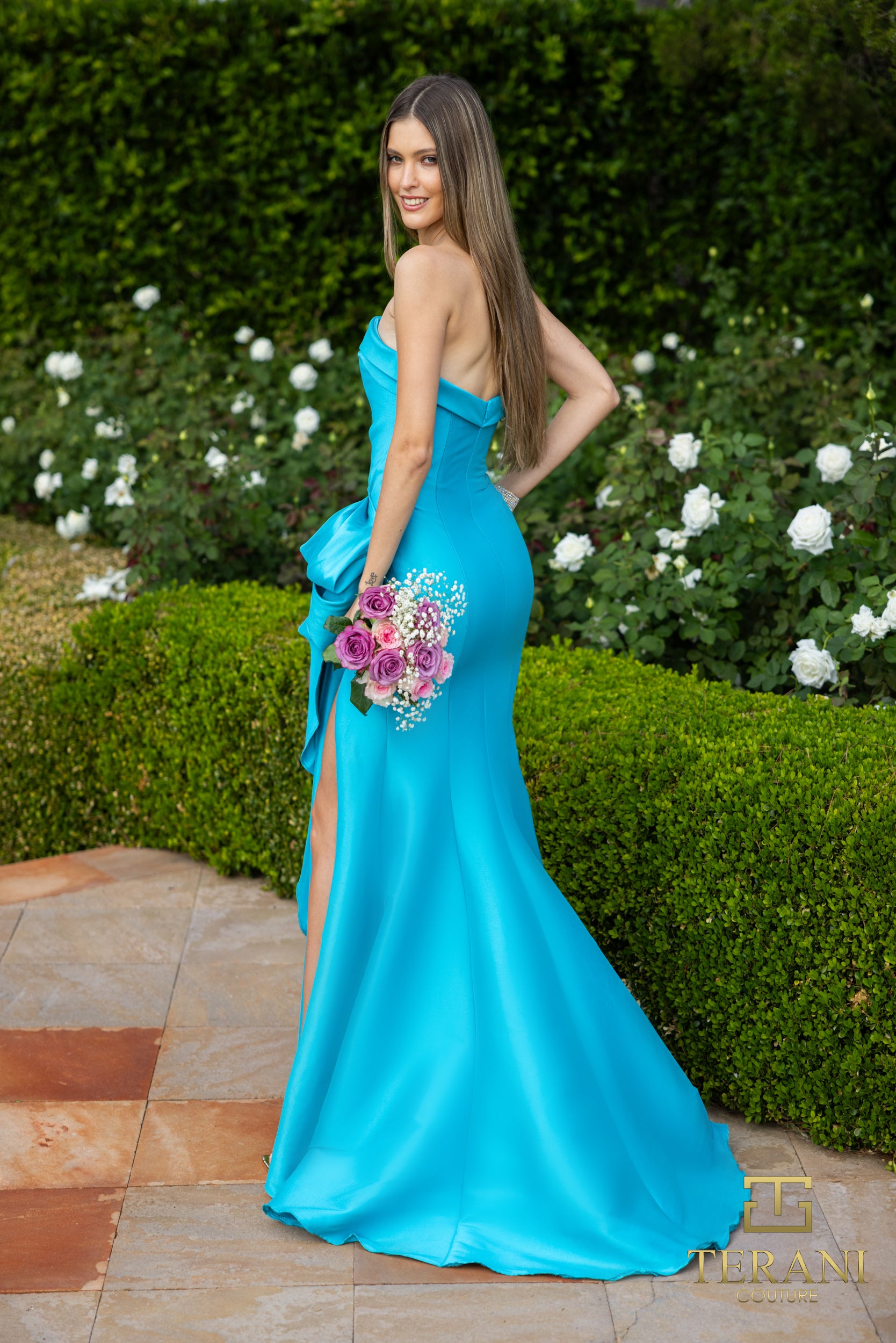 Formal Dresses Formal Prom Long Mermaid Dress Turquoise