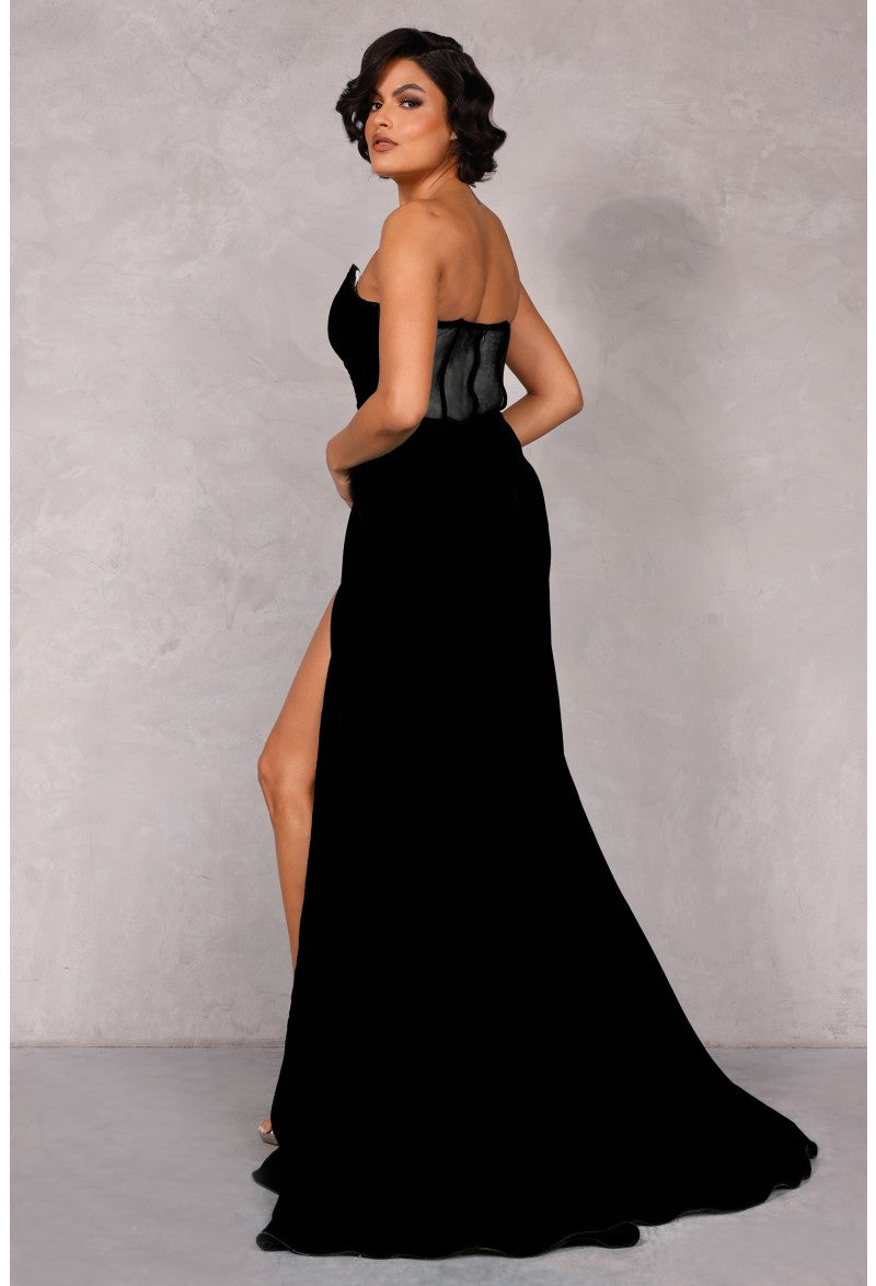 Terani Couture 2111P4020 Long Strapless Prom Dress