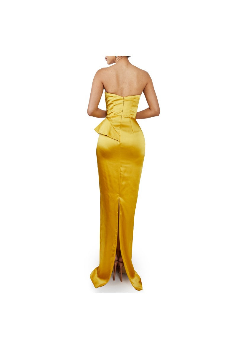 Terani Couture 2111P4066 Strapless Long Prom Dress