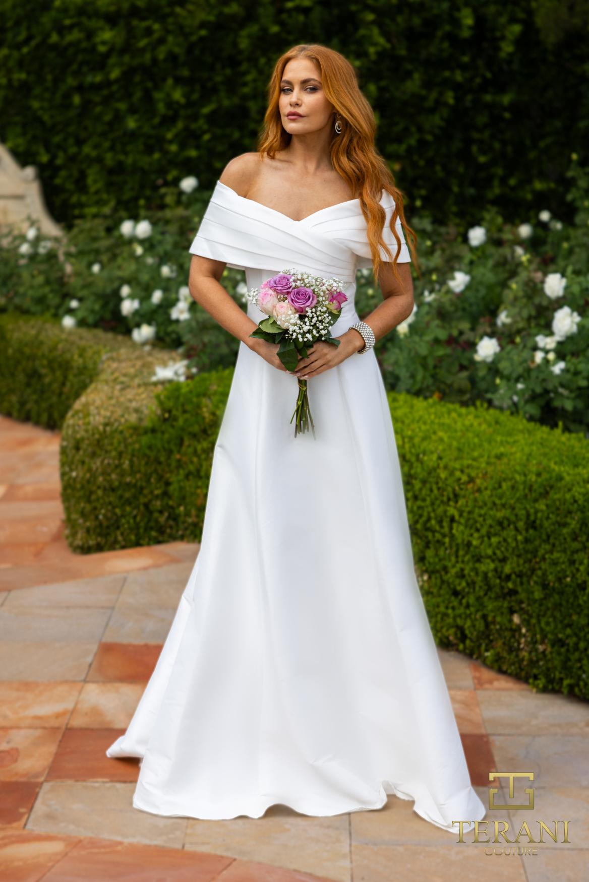 Formal Dresses Formal A Line Long Prom Dress Ivory