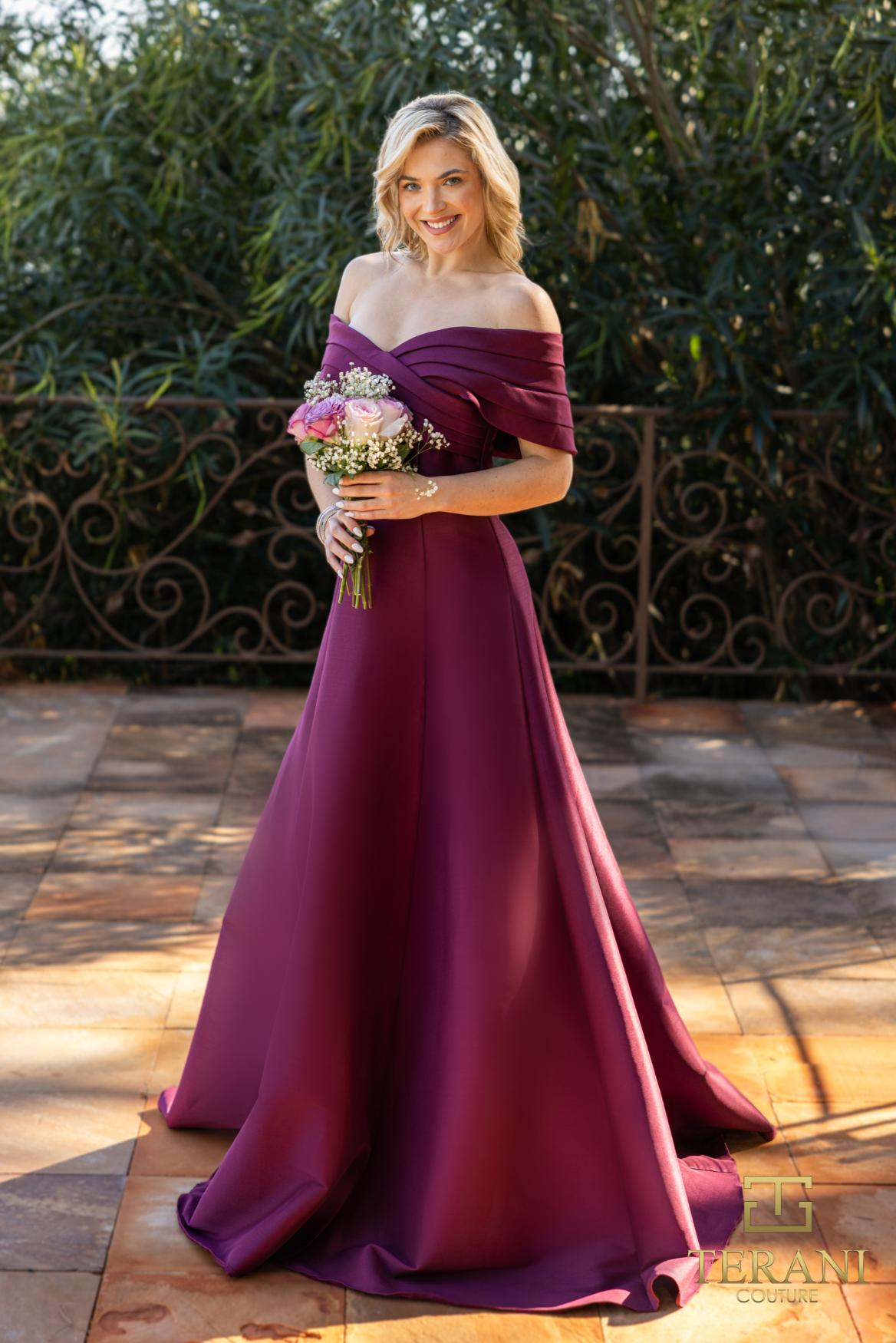 Formal Dresses Formal A Line Long Prom Dress Wine
