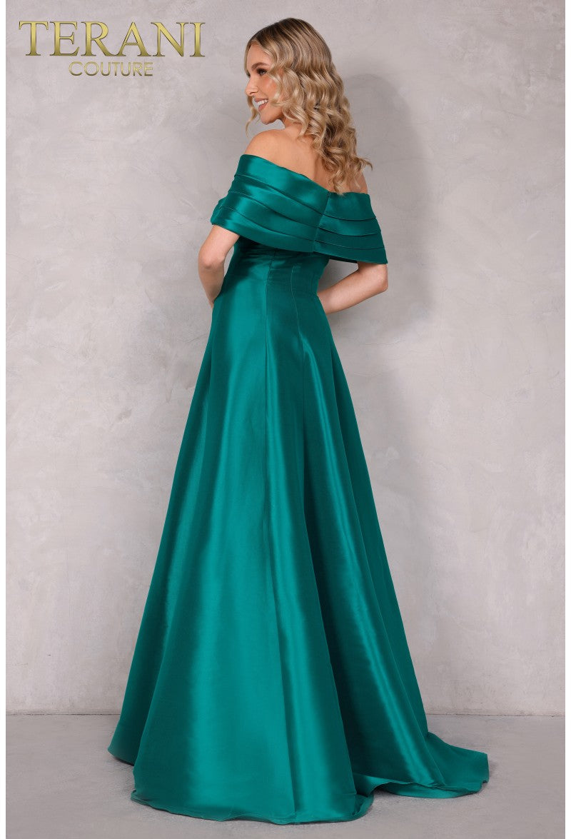 Terani Couture 2112M5404 Formal A Line Long Prom Dress