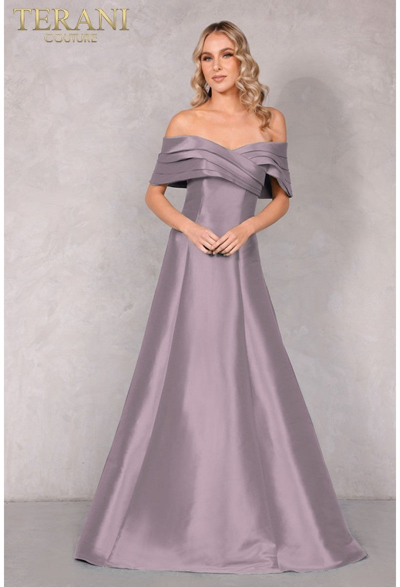 Terani Couture 2112M5404 Formal A Line Long Prom Dress