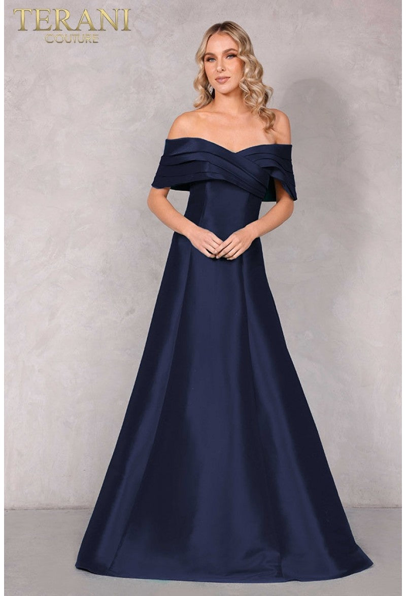 Terani Couture 2112M5404 Formal A Line Long Prom Dress