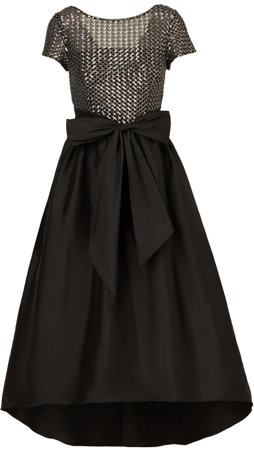 Adrianna Papell Plus Size Sequin High-Low Dress 211534