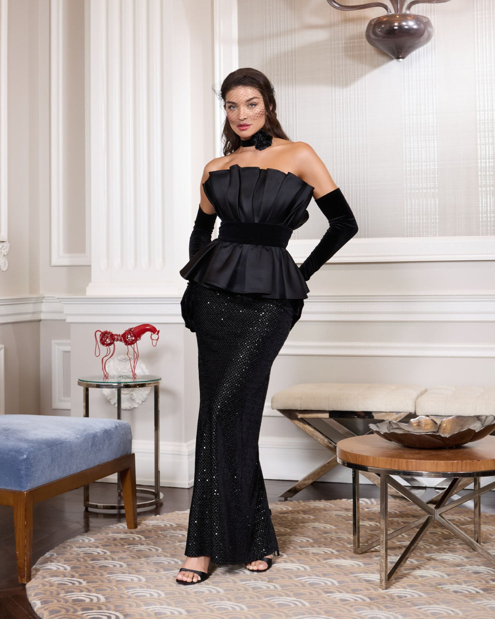 Prom Dresses Long Formal Sequin Prom Dress Black