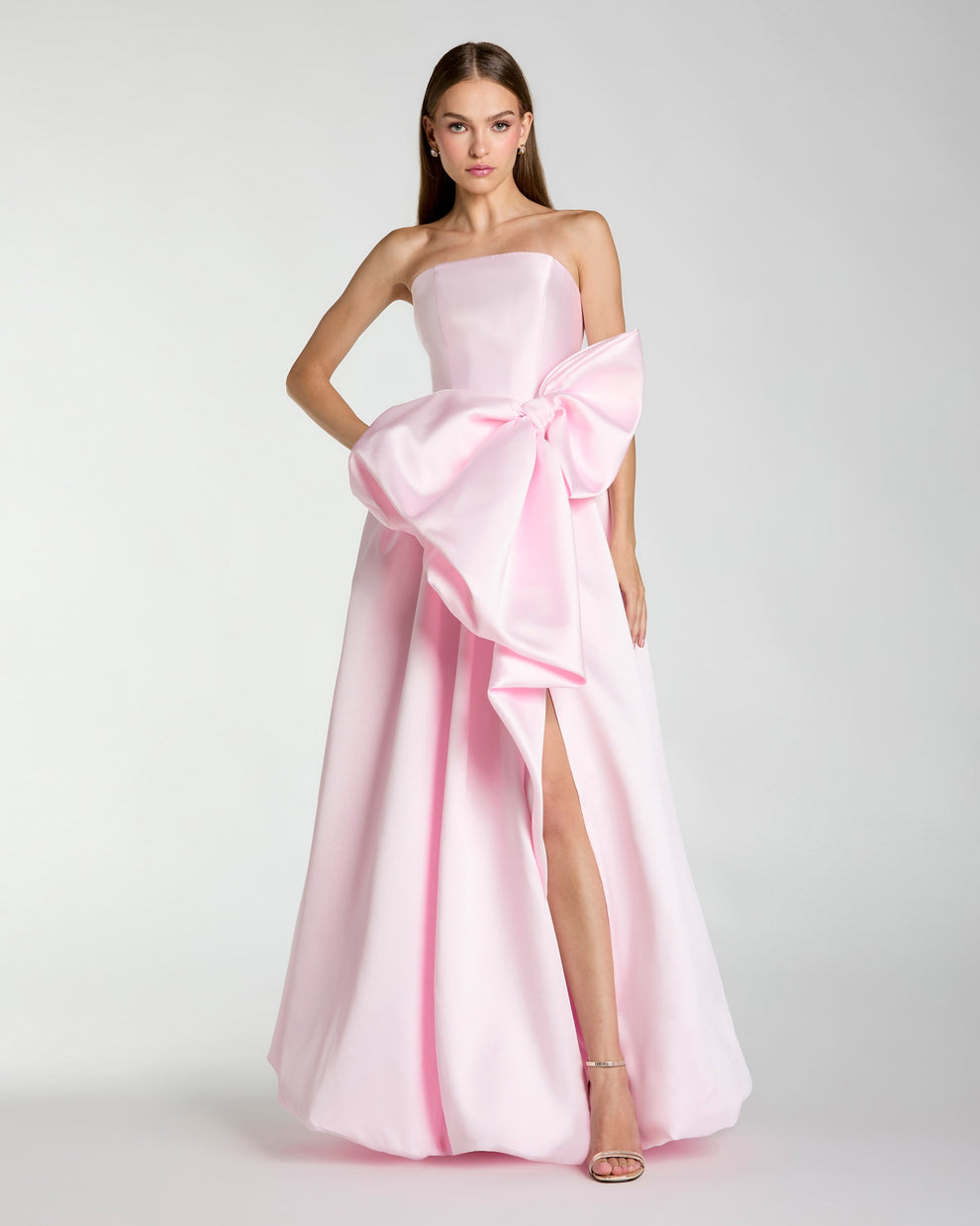 Prom Dresses Long Formal Ball Gown Evening Prom Dress Mac Duggal 21245 Ice Pink
