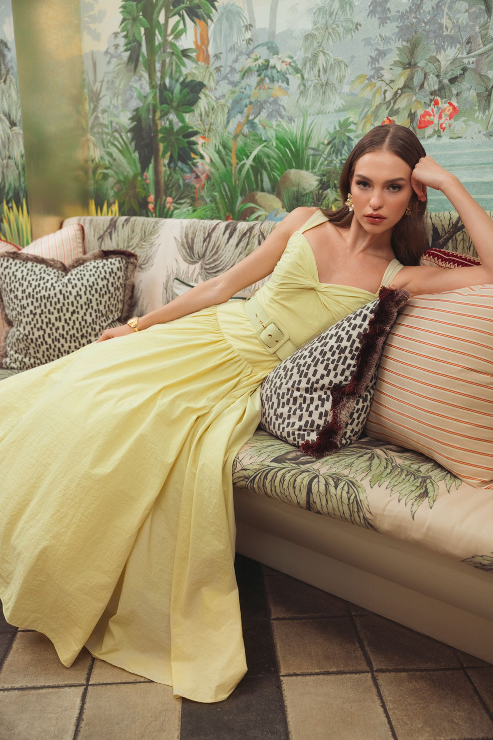 Cocktail Dresses Tea Length A Line Cocktail Dress Mac Duggal 21251 Buttercup
