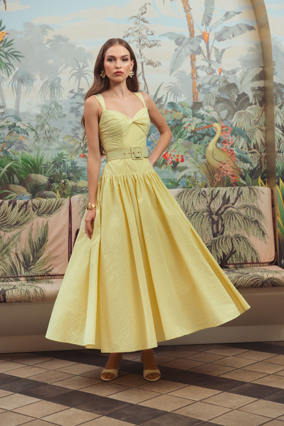 Cocktail Dresses Tea Length A Line Cocktail Dress Mac Duggal 21251 Buttercup