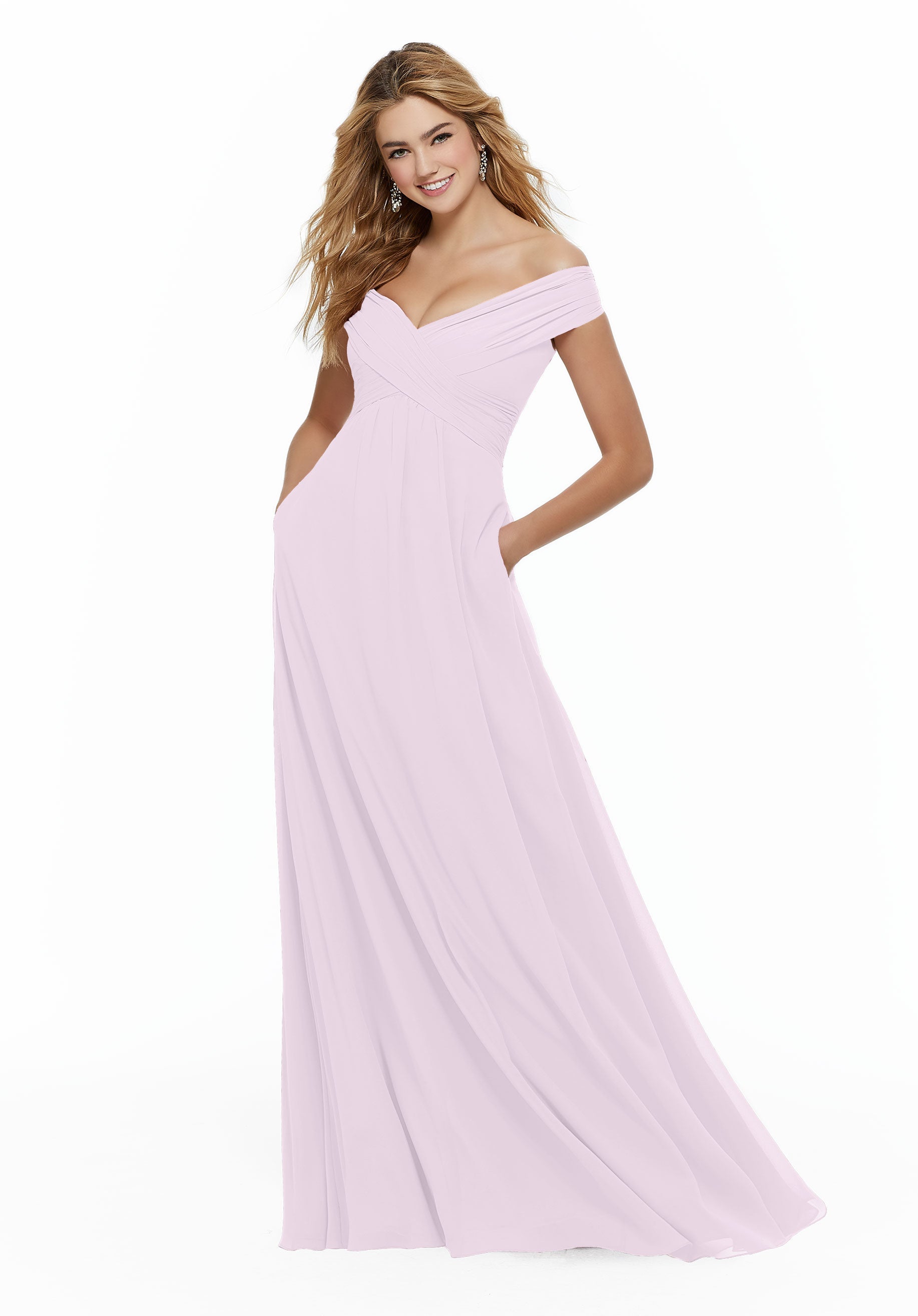 Formal Dresses Formal Evening Long A Line Dress MGNY Madeline Gardner New York 21646 Wisteria