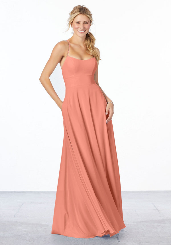 Evening A Line Long Formal Dress MGNY Madeline Gardner New York 21655