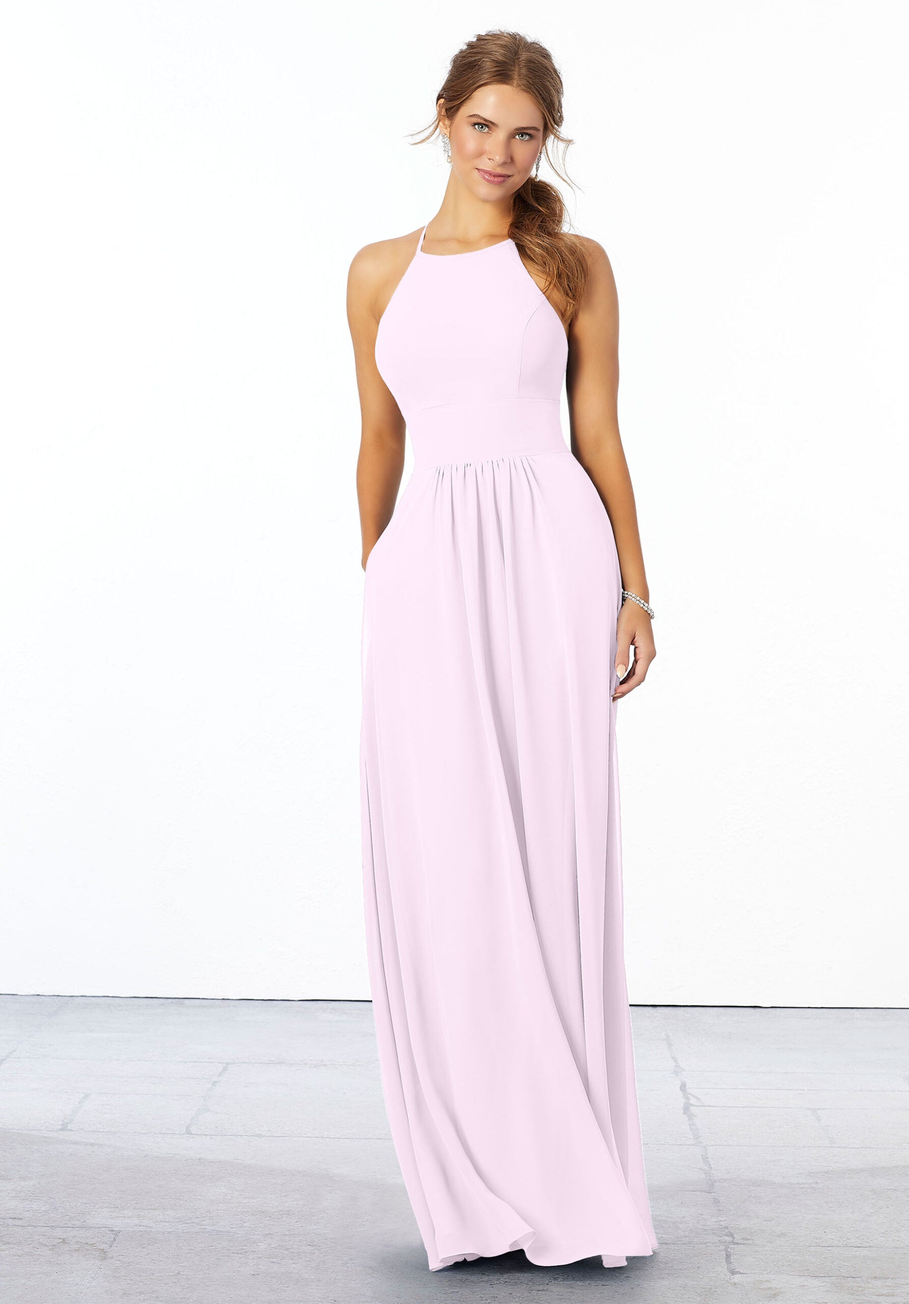Formal Dresses Formal Evening A Line Dress MGNY Madeline Gardner New York 21666 Wisteria