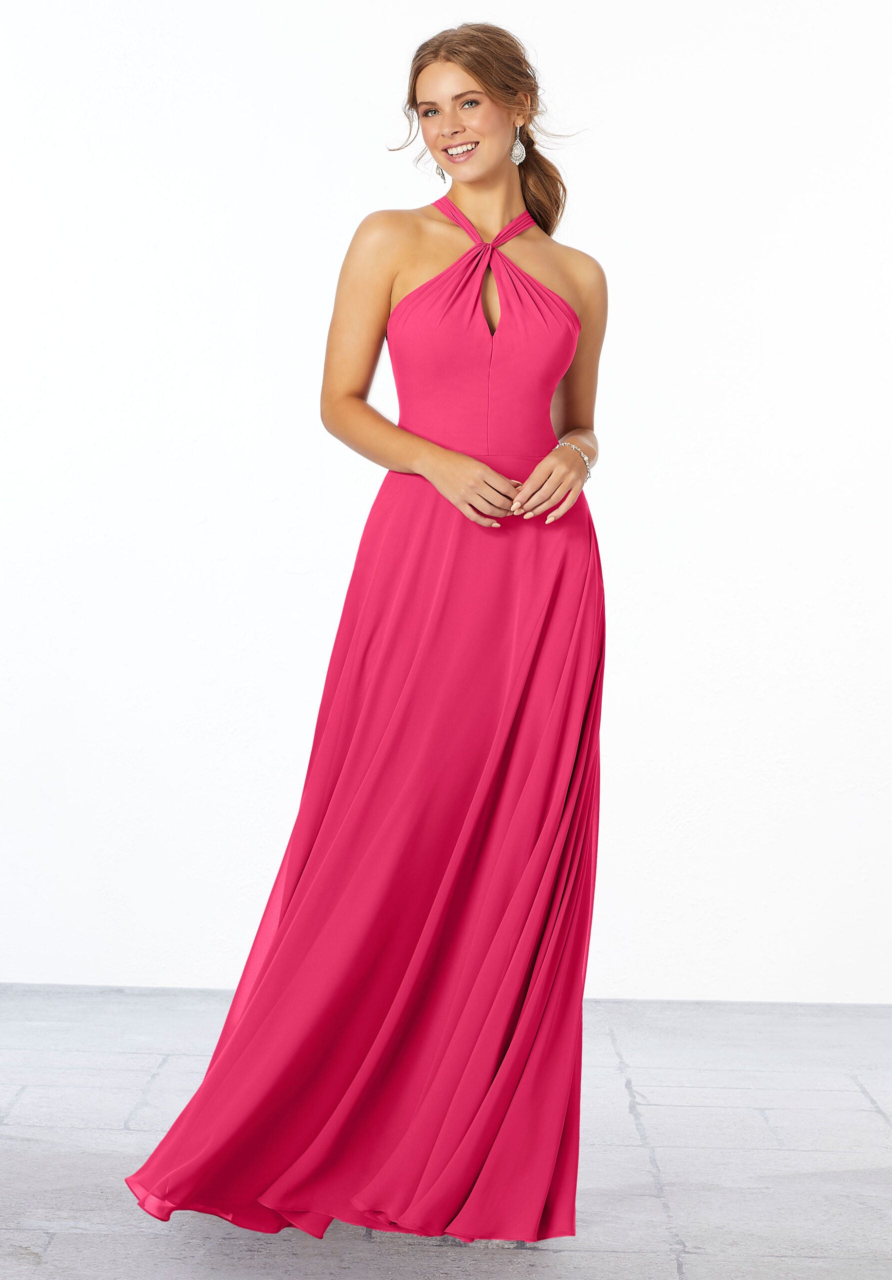 Formal Dresses Long Formal A line Evening Dress MGNY Madeline Gardner New York 21670 Berry