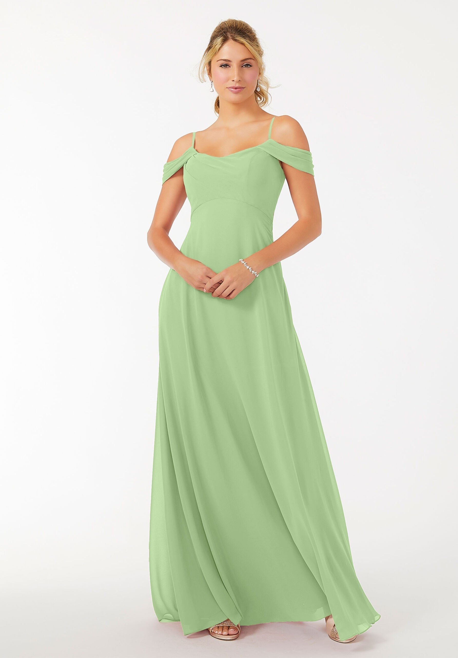 Formal Dresses Formal Long Evening A Line Dress MGNY Madeline Gardner New York 21703 Sage