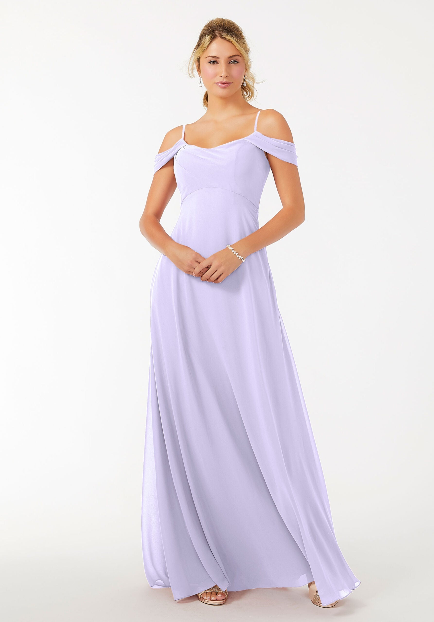Formal Dresses Evening Long Formal A Line Dress MGNY Madeline Gardner New York 21703 Violet