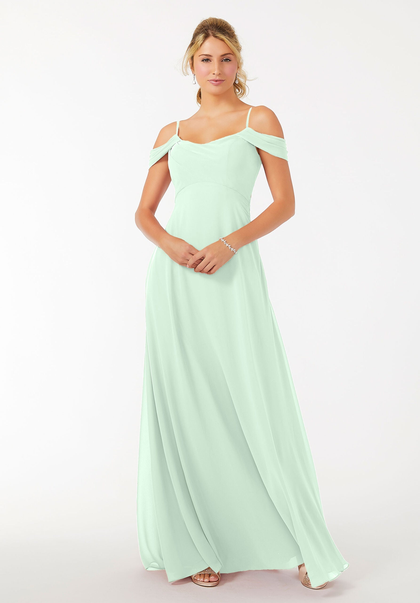 Formal Dresses Formal Long Evening A Line Dress MGNY Madeline Gardner New York 21703 Sea Glass
