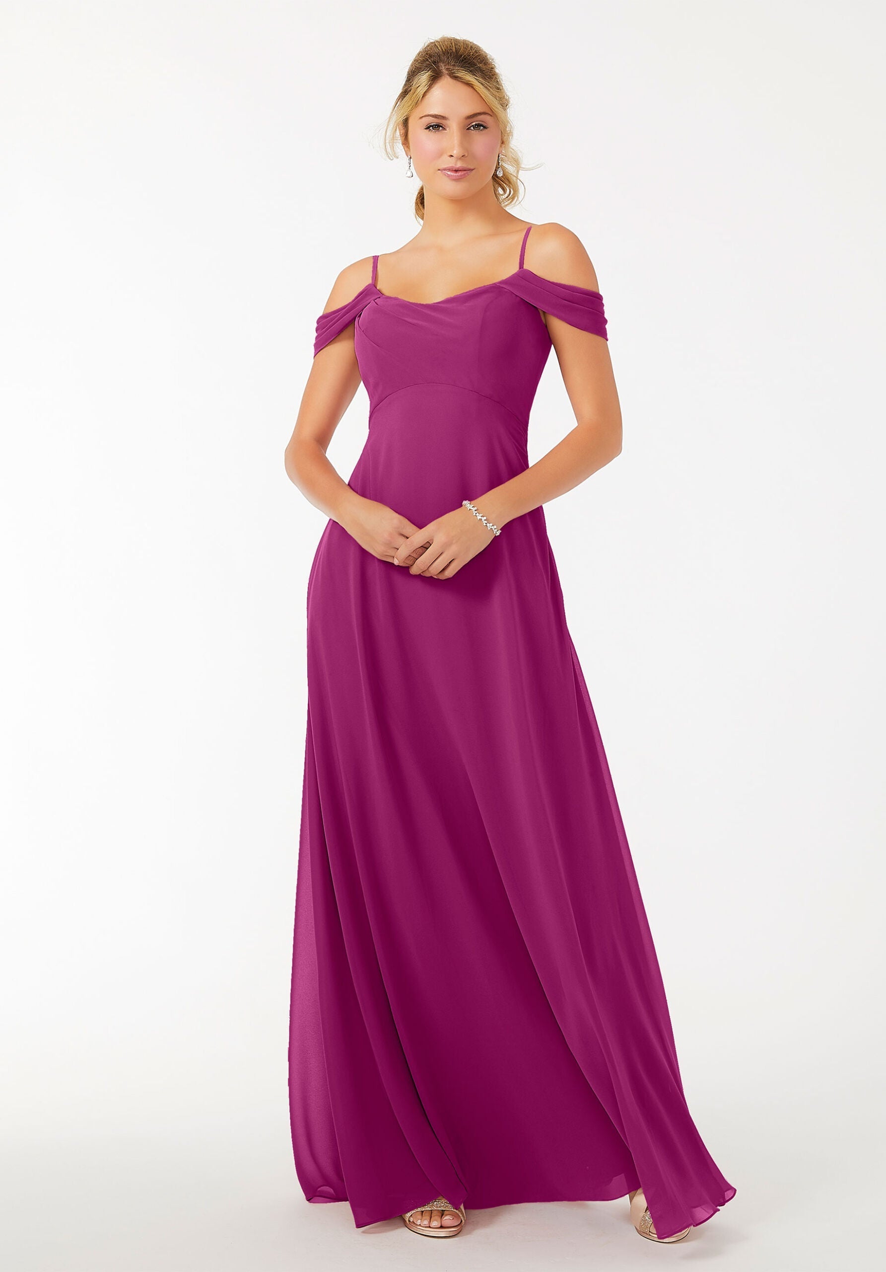Formal Dresses Formal Long A Line Evening Dress MGNY Madeline Gardner New York 21703 Mulberry