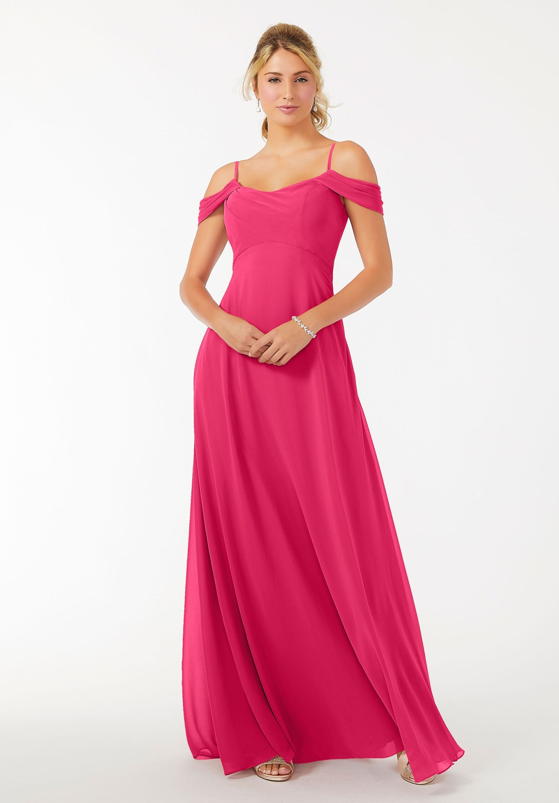 Formal Dresses Long Formal A Line Evening Dress MGNY Madeline Gardner New York 21703 Berry