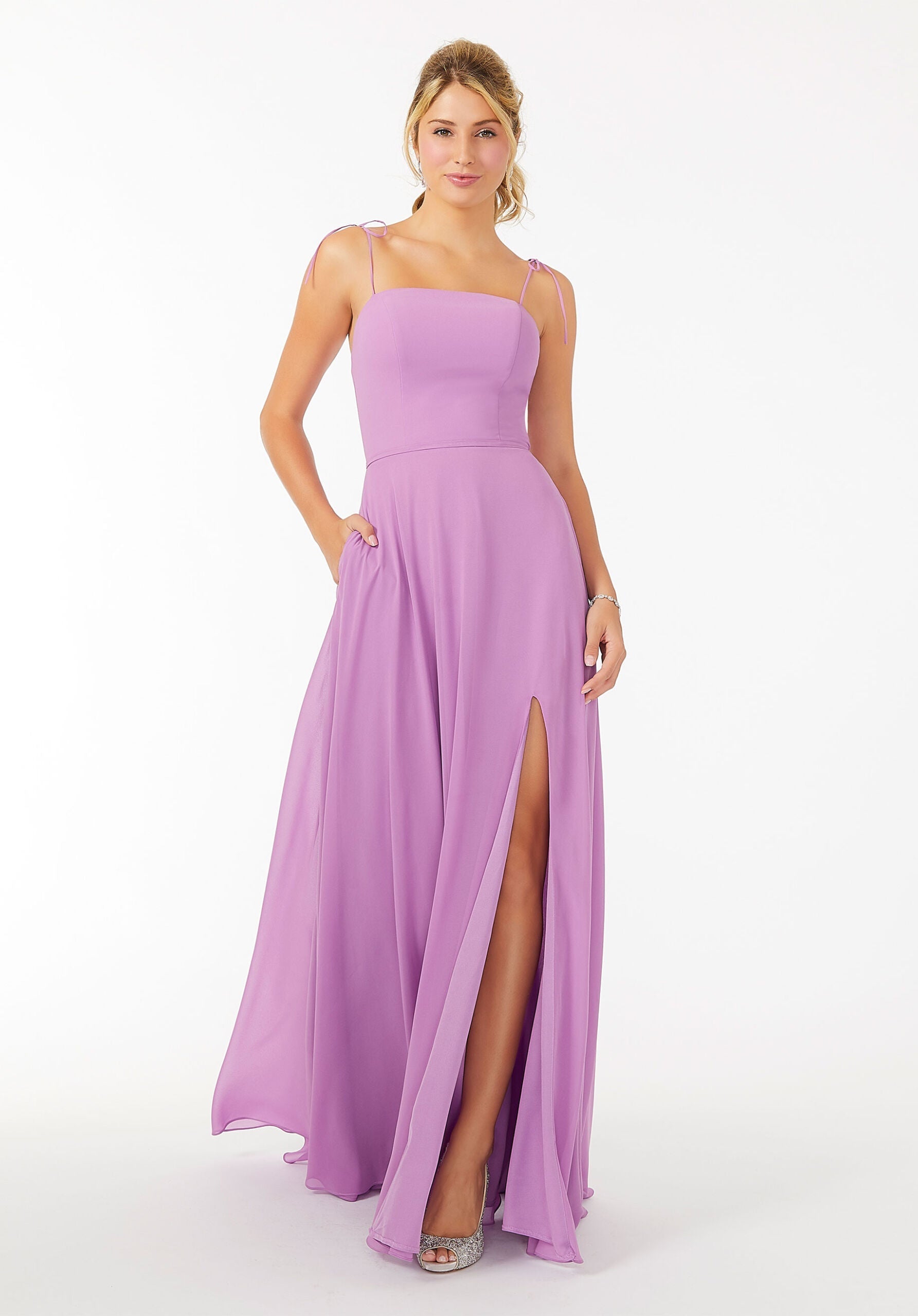 Formal Dresses Long Formal Slit Dress MGNY Madeline Gardner New York 21705 Bloom