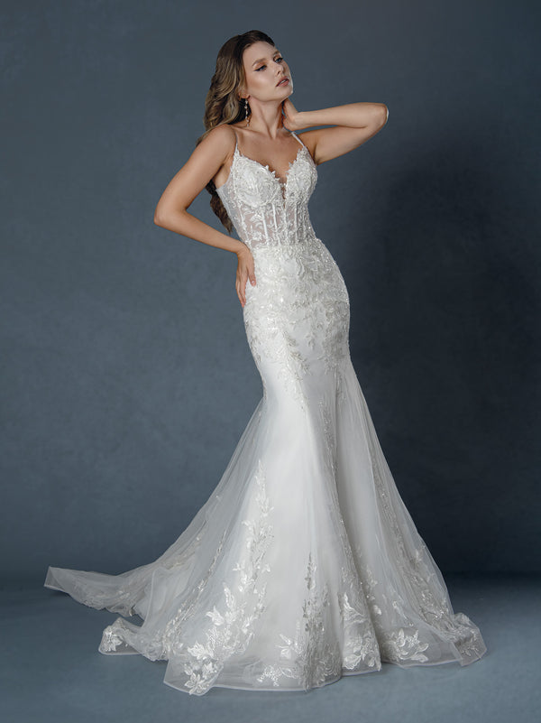 Bridal Long Wedding Dress