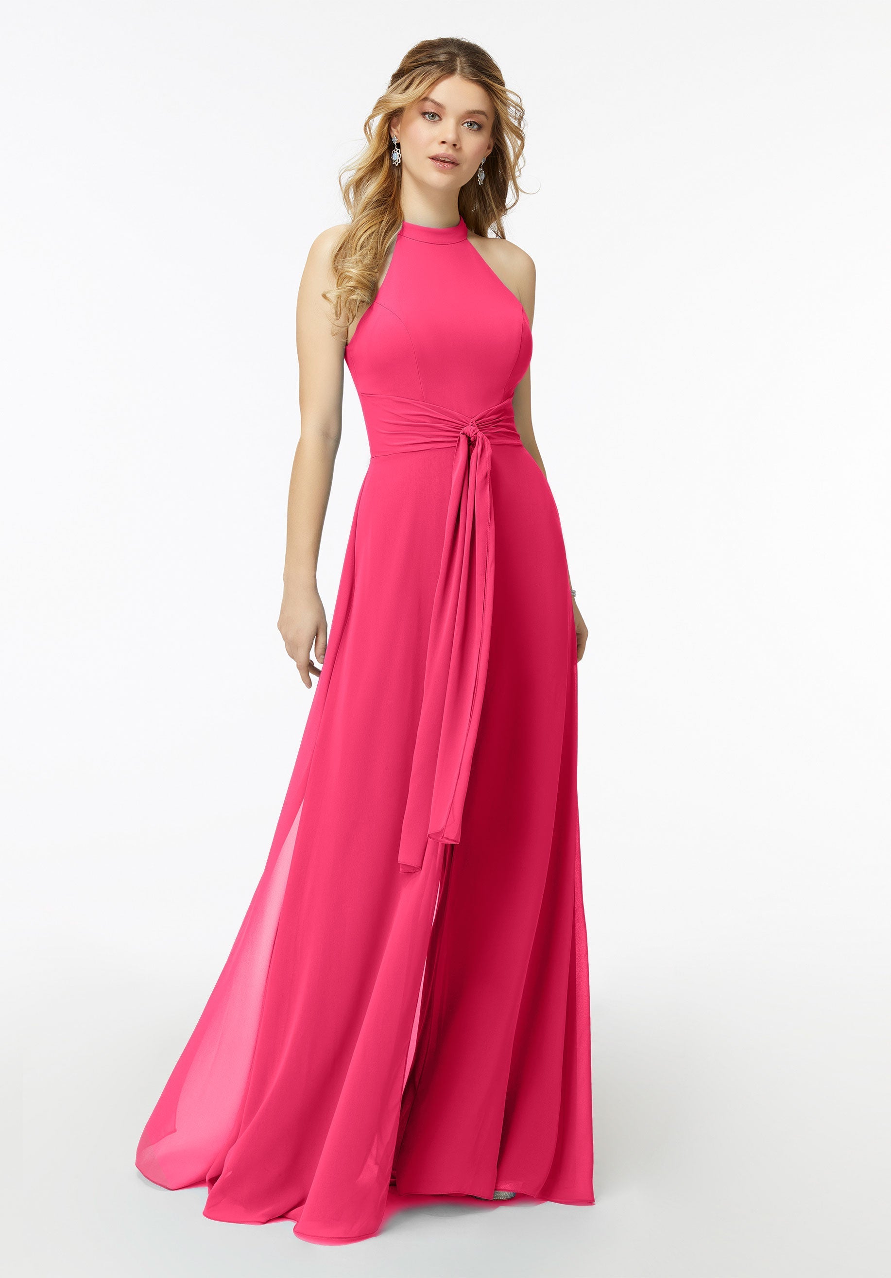 Jumpsuit Long Formal Evening Jumpsuit MGNY Madeline Gardner New York 21723 Berry