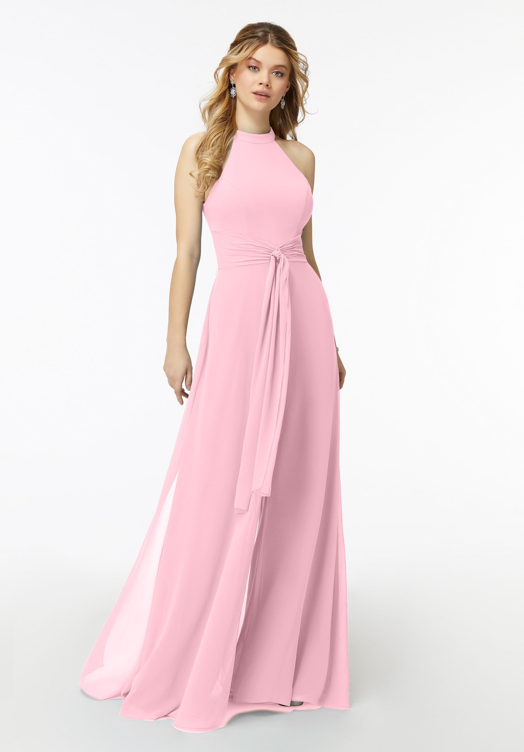 Jumpsuit Long Formal Evening Jumpsuit MGNY Madeline Gardner New York 21723 Blossom