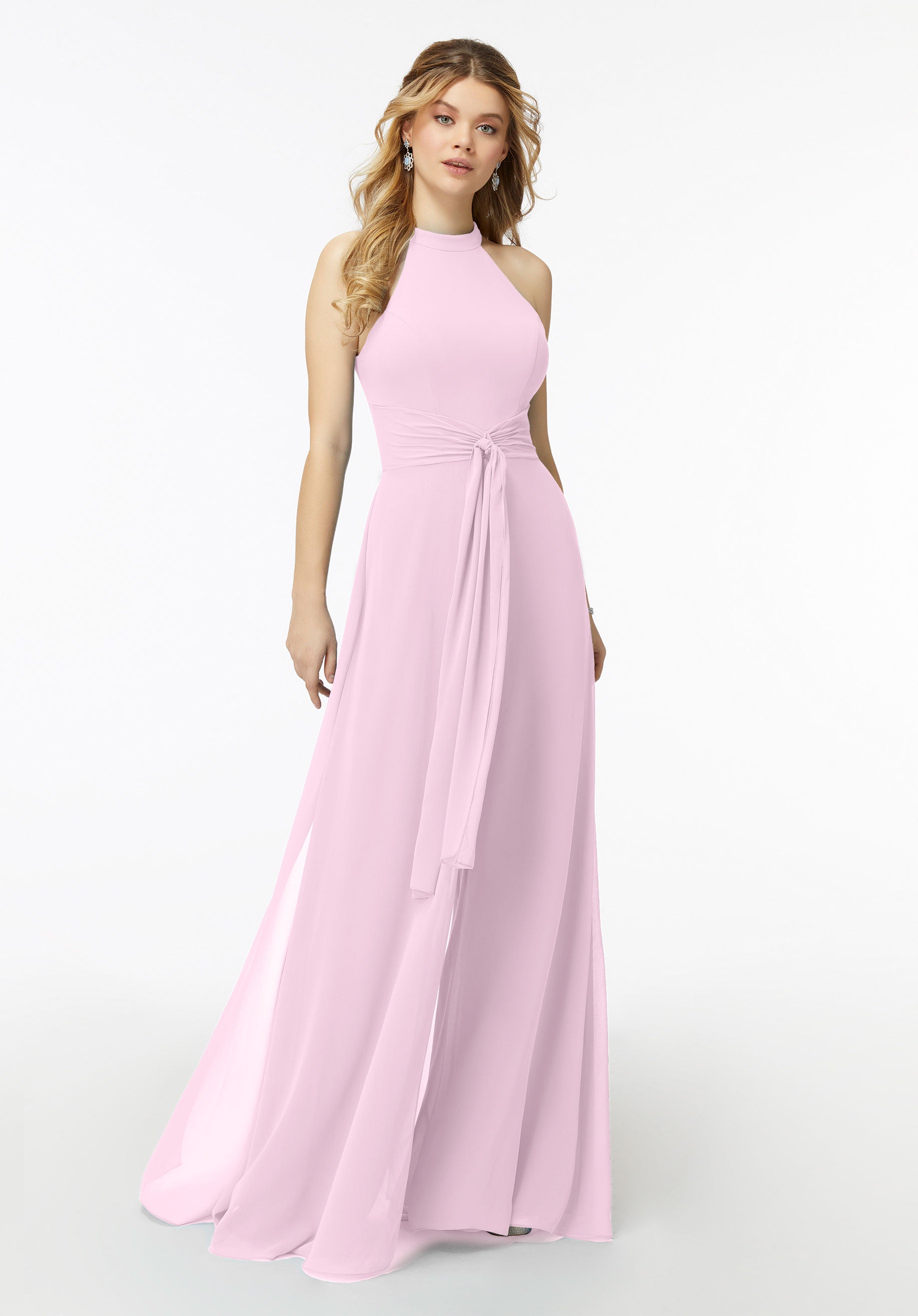 Jumpsuit Long Formal Jumpsuit MGNY Madeline Gardner New York 21723 Wisteria