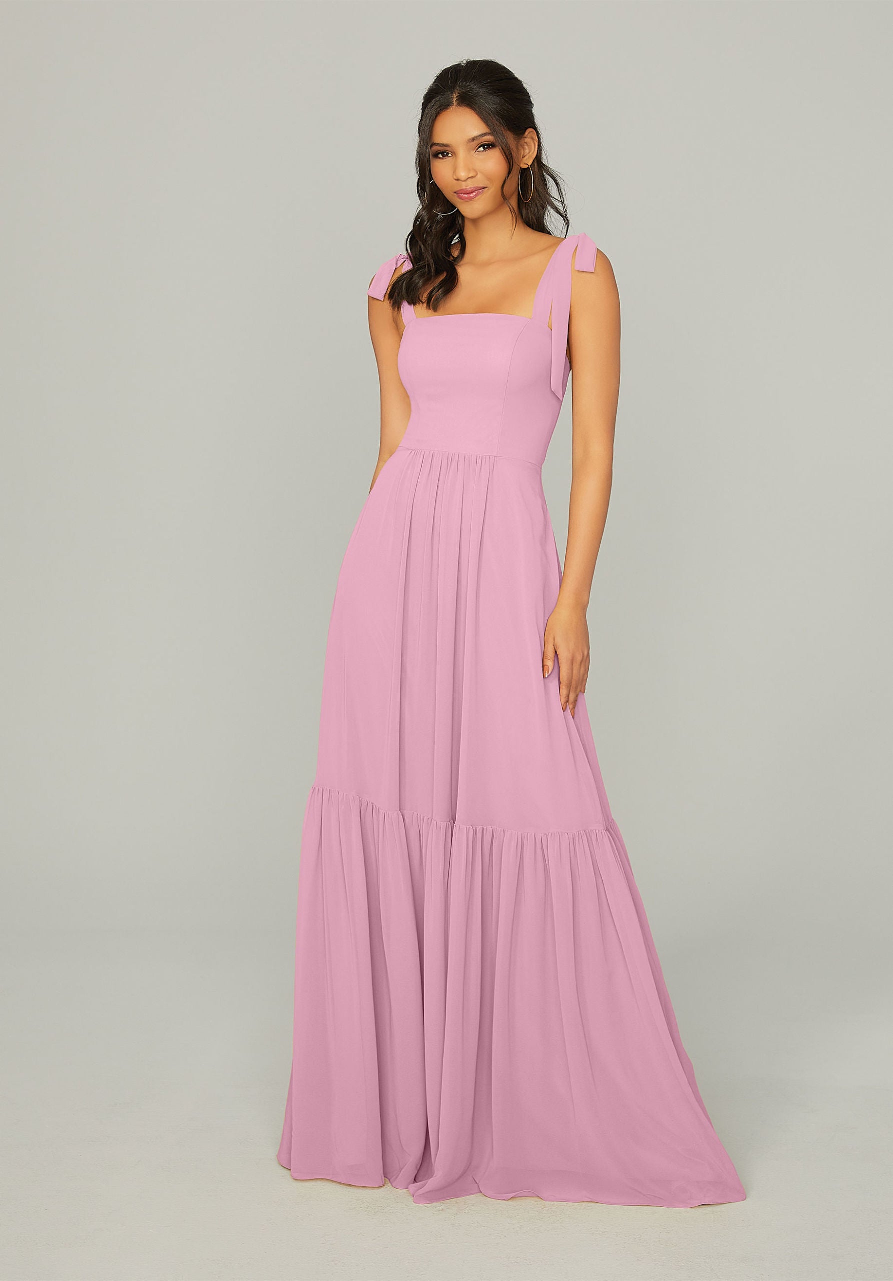 Formal Dresses Ruffle Long Formal Evening Dress MGNY Madeline Gardner New York 21753 Bloom
