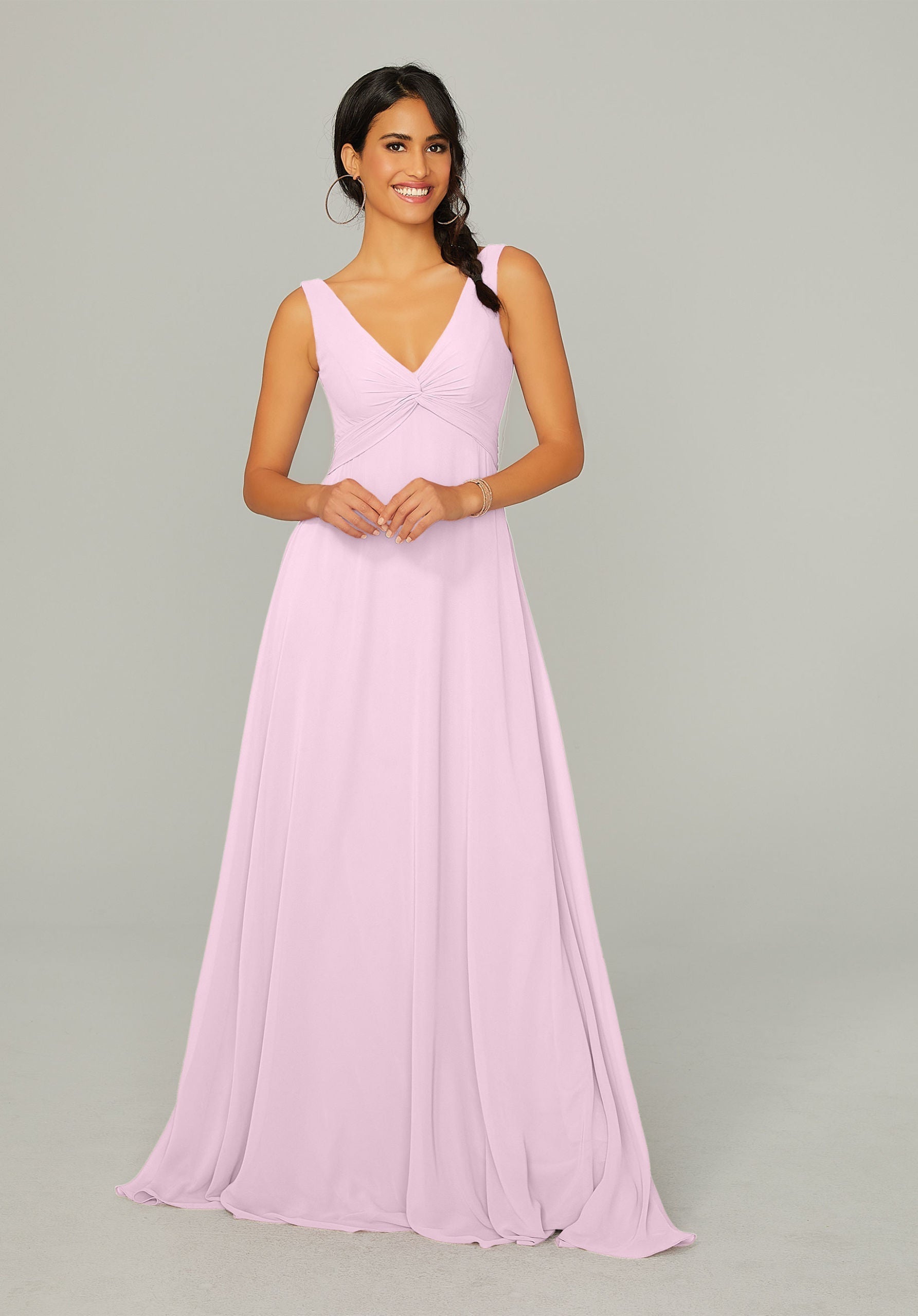 Formal Dresses Formal A Line Long Dress MGNY Madeline Gardner New York 21767 Blossom