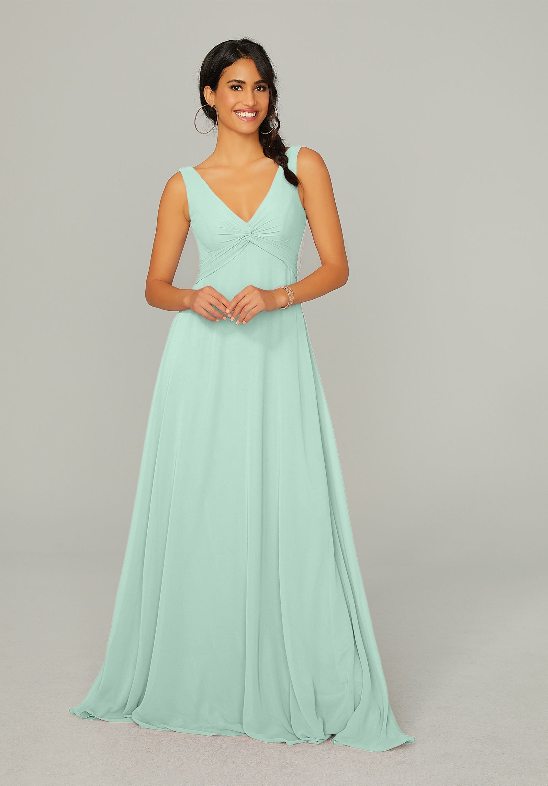 Formal Dresses A Line Long Formal Dress MGNY Madeline Gardner New York 21767 Mint