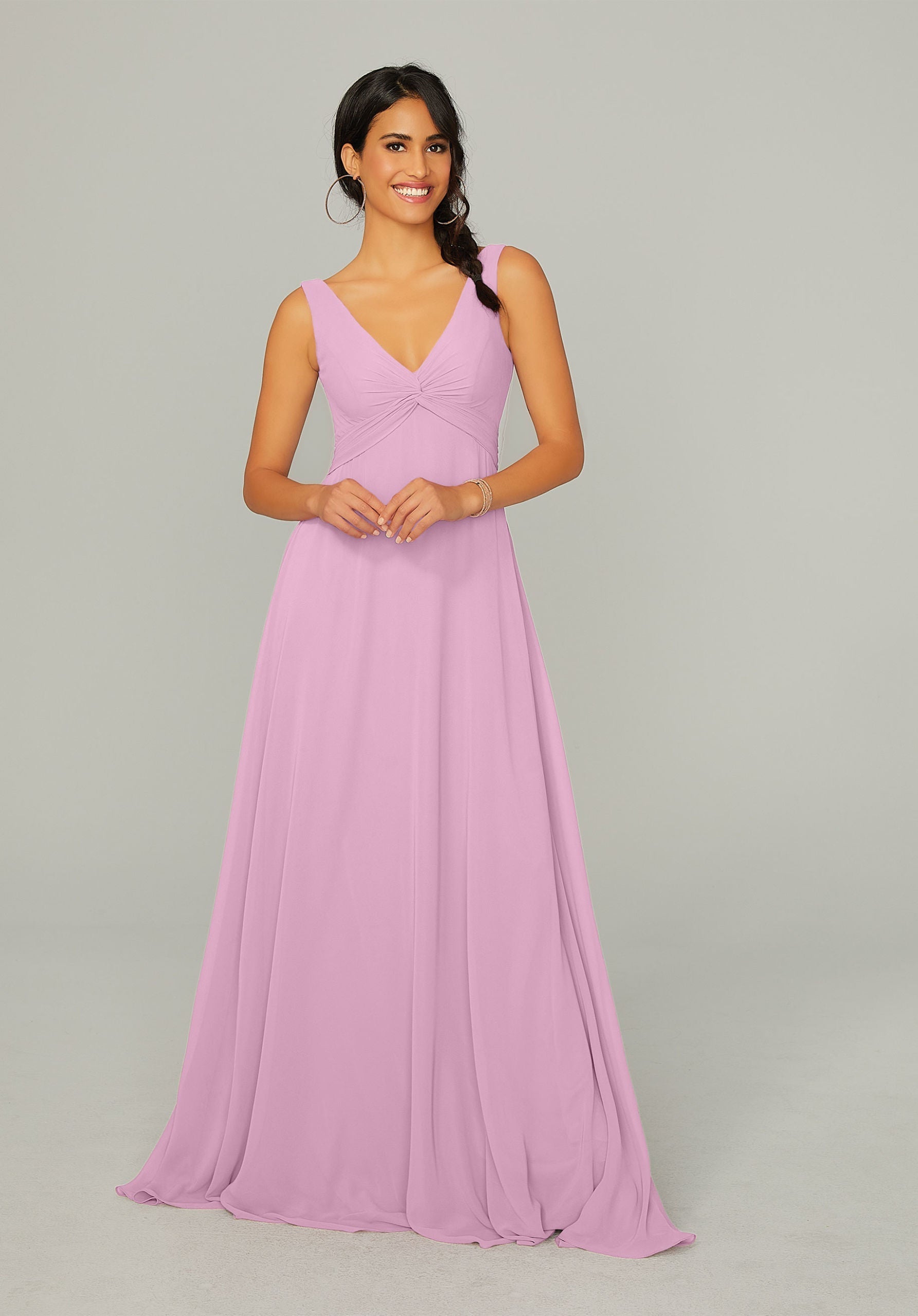 Formal Dresses Long A Line Formal Dress MGNY Madeline Gardner New York 21767 Peony