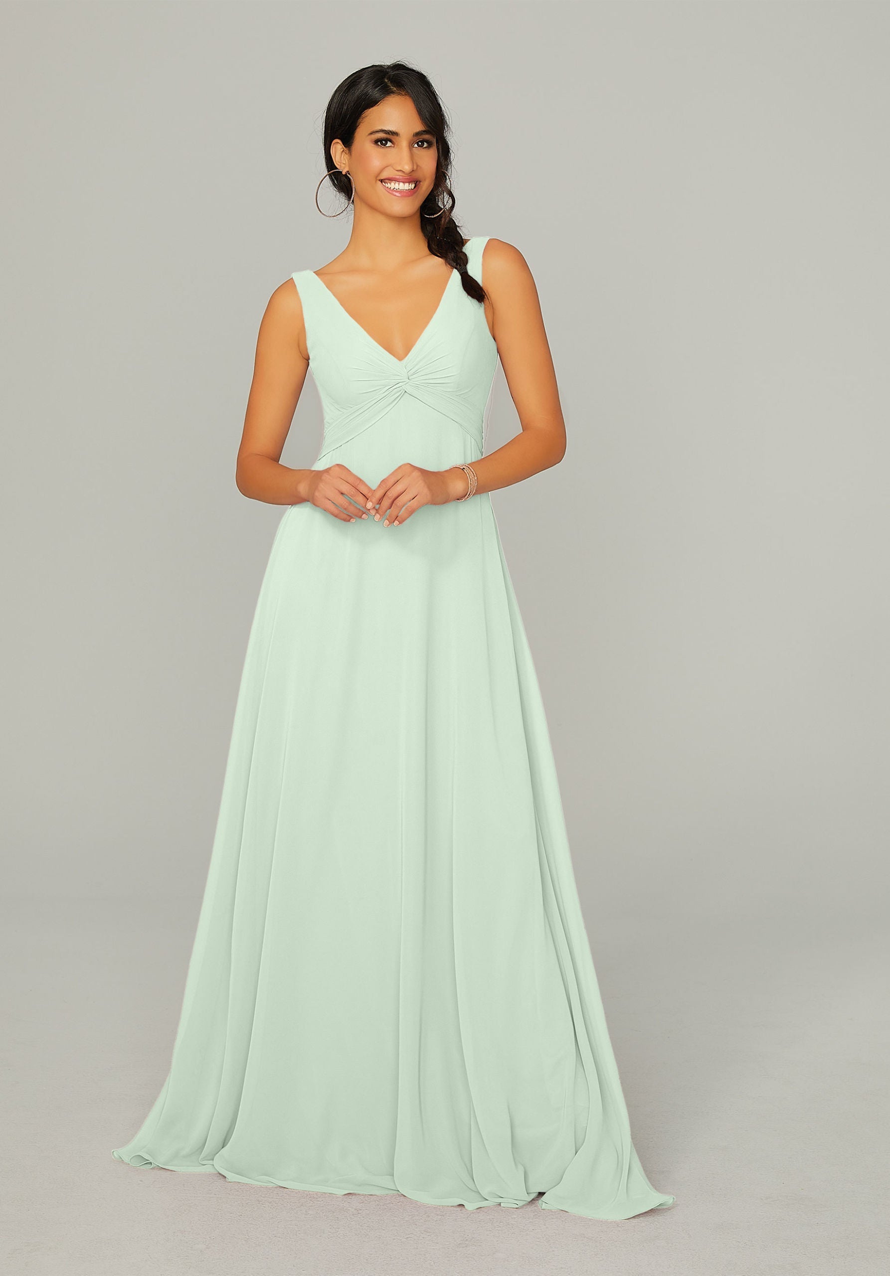 Formal Dresses Formal Long Evening A Line Dress MGNY Madeline Gardner New York 21767 Sea Glass