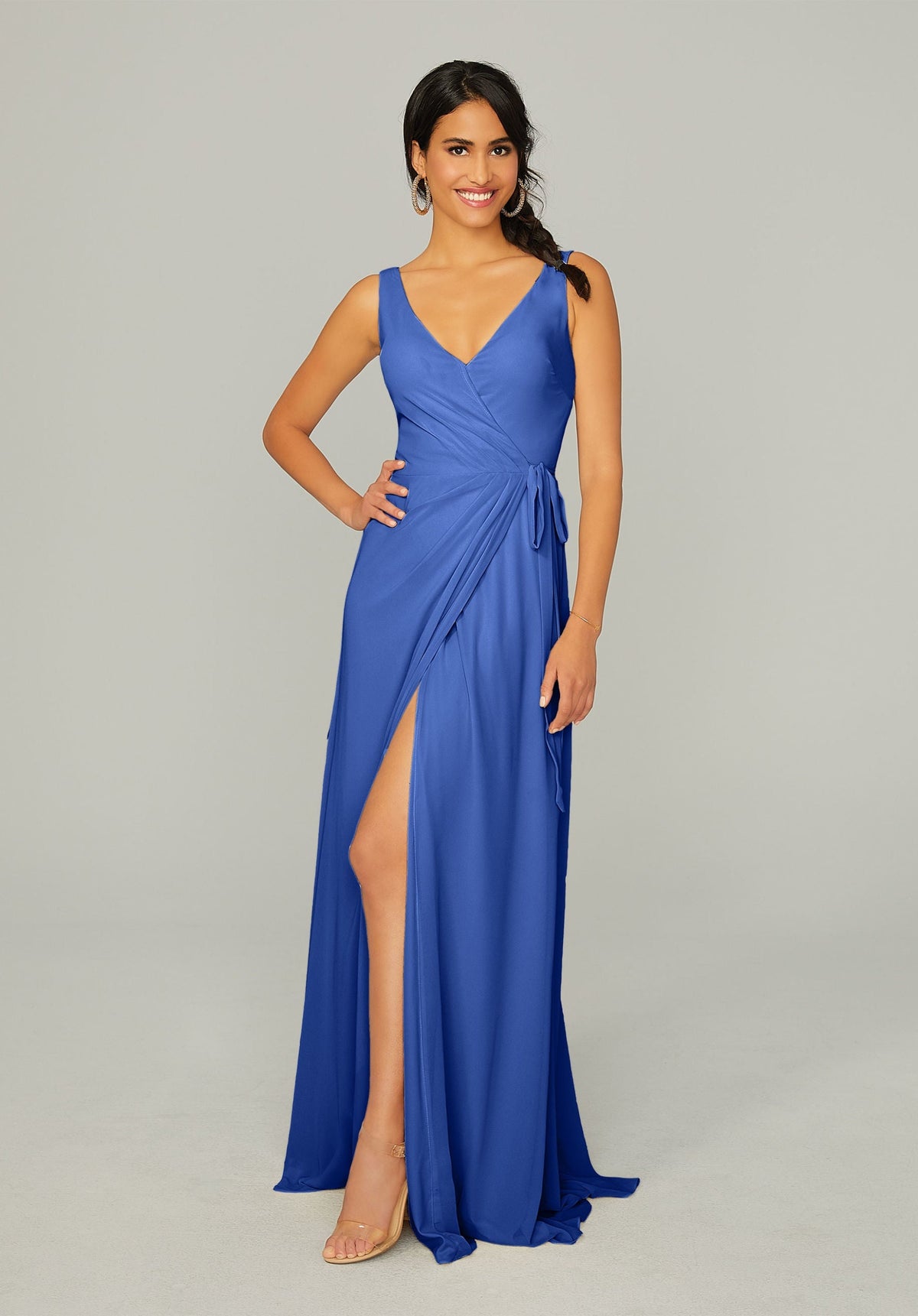 Formal Dresses Long Formal Evening Slit Dress MGNY Madeline Gardner New York 21771 Amalfi