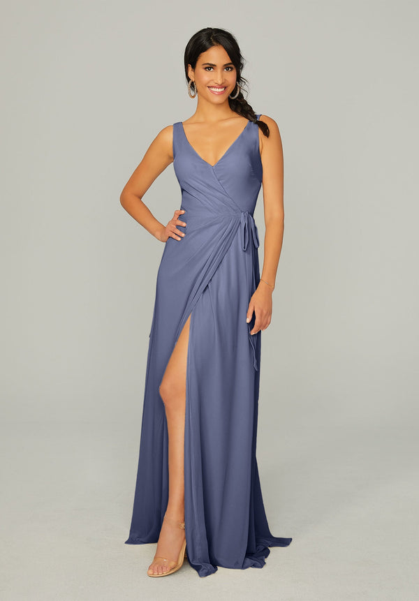 Formal Long Slit Dress MGNY Madeline Gardner New York 21771
