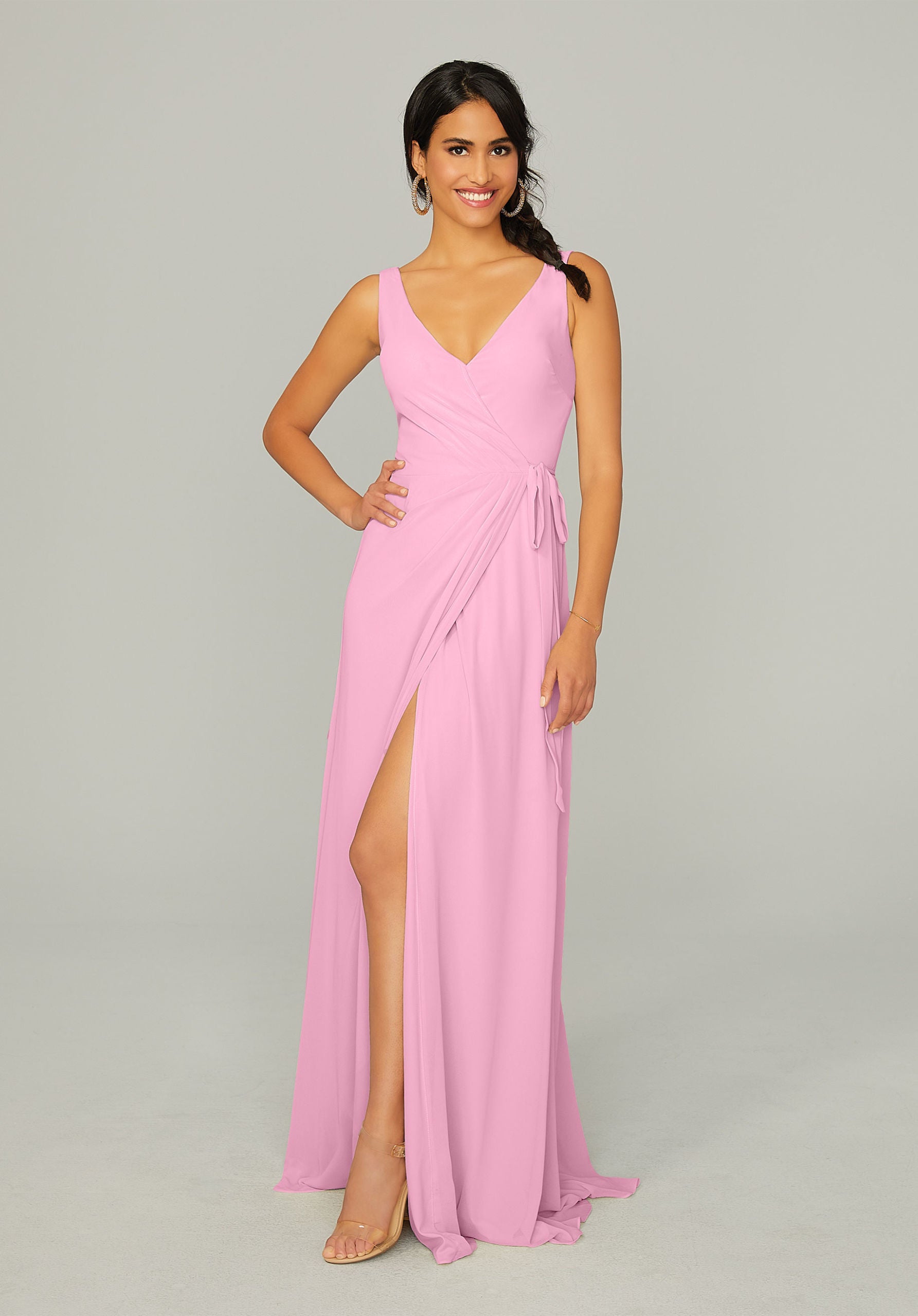 Formal Dresses Long Formal Evening Slit Dress MGNY Madeline Gardner New York 21771 Bloom