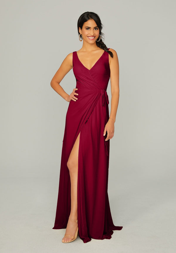 Formal Long Slit Dress MGNY Madeline Gardner New York 21771